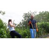 Rostain Visible IT09 Waterproof Latex Visible Gardening Gloves, Orange, Size