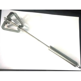 Power Free Hand Press Stainless Steel Egg Beater/Lassi/Butter Milk Maker/Mixer Hand Blender/Rawai, Frother, Stirring Hand Press Blender Pack of 1