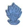 Cuticuter Goku Saiyan Dragon Ball Cookie Cutter, Blue (CGGOKUSAYAN)