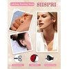 SIISPRI 6Pairs Ladybug Women Earrings Set Cute Bug Little Ladybird
