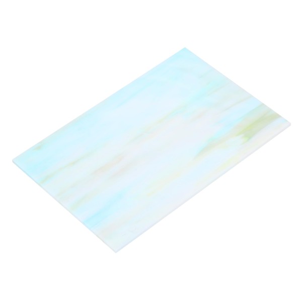 MECCANIXITY Stained Glass Sheet Mosaic Tile 5.9 Inch x 3.9