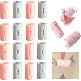 16 Pcs Bed Sheet Clips, Sheet Clips for Bedding, Duvet Clips, Fitted Sheet Clips Duvet Clips To Keep Duvet In Place Suitable for Fixed Bed Sheets/Snack Bags/Loose Leaf Notebooks