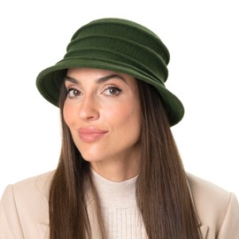 Mayser Stina Women's Wool Wool Felt Hat Made in the EU Winter Autumn Winter Winter, darkblue