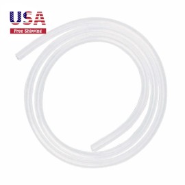 sashow Silicone Tubing 3/8" ID x 1/2"OD 10Ft Food Grade Flexible Pure Rubber Tubing