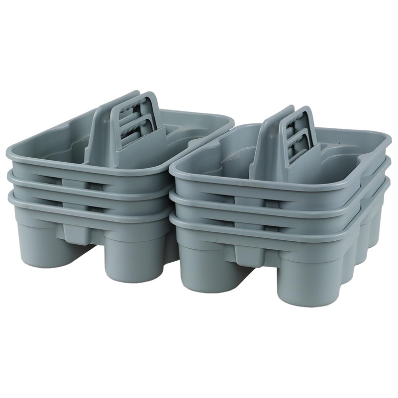 Zopnny Multiuse Caddy Organizer with Handle, Plastic Shower Caddy Basket,