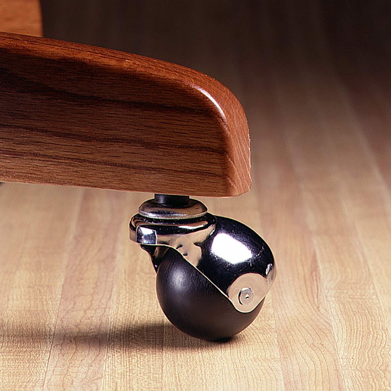 Shepherd Hardware 9686 2-Inch Office Chair Caster, 7/16-Inch by 1-7/16-Inch