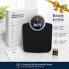 2-in-1 Analog & Digital Bathroom Scale – 400 lb Capacity