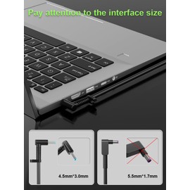 150W Charger for HP ZBook 15 16 17 15v Studio x360/Fury/Power G11 G10 G9 G8 G7 G6 G5 G4 G3 Victus 15/ Omen 15 17/ Pavilion Gaming 15 16 17 Elitebook 1050 G1 Laptop TPN-CA11 TPN-DA09 Power Supply