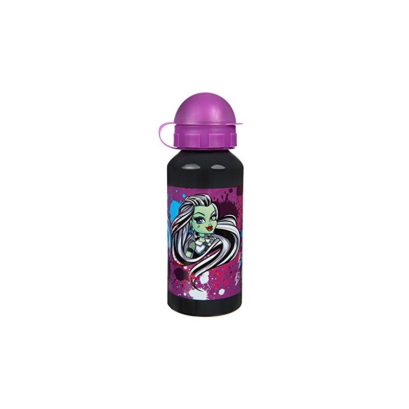 Scooli MHRZ9890 400 ml Aluminium Bottle Monster High – Purple