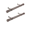 Rod Desyne SIDE150-7 1.5" Side Curtain Rod, 12-20 inch (Set