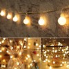 Globe String Lights Fairy Lights, 16.4ft 50LED String Lights with