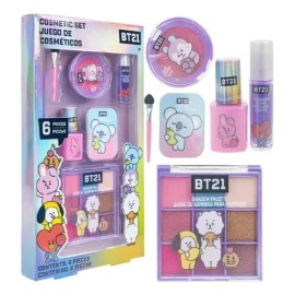 Paleta De Maquillaje Bt21 Colores Brillantes Townley 8 Años                                                                                           