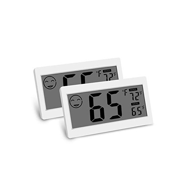 Digital Thermometer Indoor Hygrometer Room Temperature Monitor Humidity Gauge with