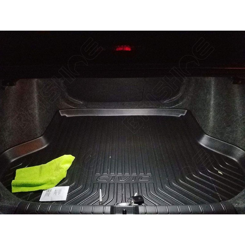 BRISHINE White Interior LED Lights Kit for Honda Civic 2016