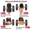 Shelly Grips PRO Multi Grip/Hooks Premium Heavy Duty Weight Lifting