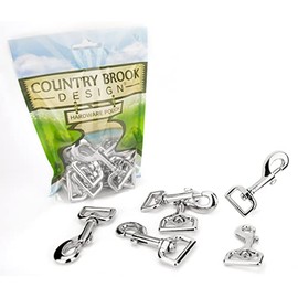 Country Brook Design - 1 Inch Swivel Snap Hooks (Pack of 10)