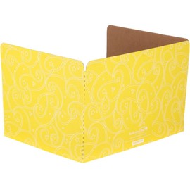 Really Good Stuff Standard Privacy Shields Set of 12 - Create a Focused Learning Environment - Color-Coded Design - Star and Swirl Matte Finish