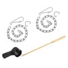 sourcing map Toilet Handle Replacement Kit, Universal Front Mount Toilet