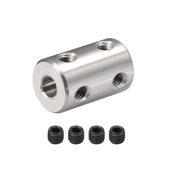 DMiotech 5-5mm Bore L22XD14 Rigid Coupling Shaft Coupling Joint Connector