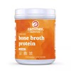 Zammex Grass Fed Bone Broth Powder - 1.32lb,20g Protein Hydrolyzed
