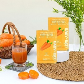 Daegu Department Store Grape One-Song Easy It Bare Carrot Juice 100ml x 60 Packs (30 Packs x 2) / 대구백화점포도한송이이지잇 바른 당근즙 100ml 60팩(30팩2)