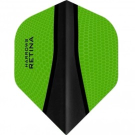 Harrows Retina X Green No2 Standard Dart Flights