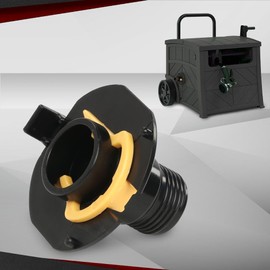 CROSSDESIGN Hose Reel Hideaway With Retainer Clip Resin Parts Compatible with many Suncast Model Hose Reels