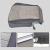SecosAutoparts Driver Side Bottom & Foam Cushion Cloth Gray Seat