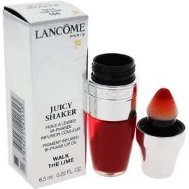 LANCOME Juicy Shaker Pigment Infused Bi Phase Lip Oil - #166 Walk The Lime 6.5mL