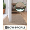 LUMI Indoor Doormat, 36"x56" Low Profile Entryway Mat, Ultra-Thin Non