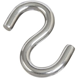 National Hardware N233-551 2078BC Open S Hook in Stainless Steel