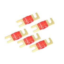 INFINAUTO 5pcs 200A AFS Mini ANL Fuses Replacement for Car Truck Motorcycle Boat Audio CDs Replacement Car Parts Stylish Design