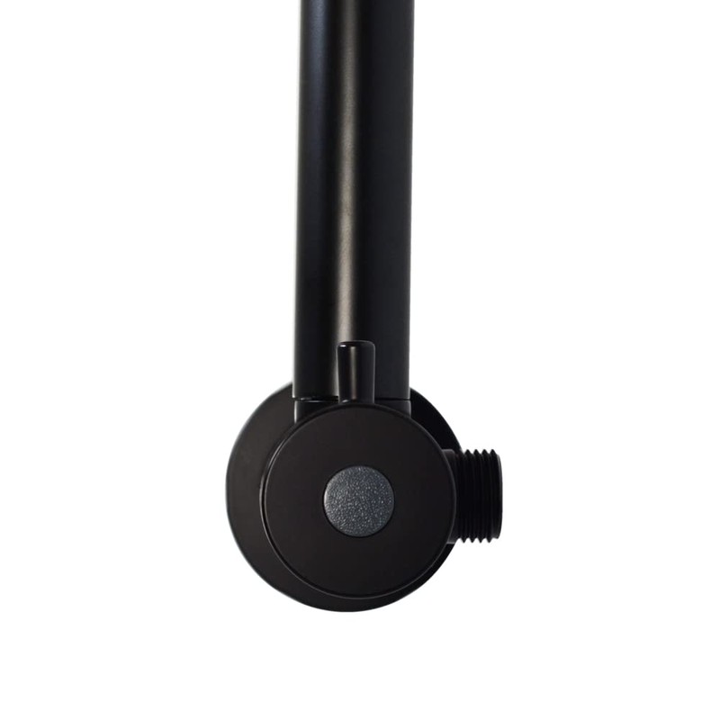 Westbrass SB1520-62 Drill-Free 21" Adjustable Height Shower Head and Handheld
