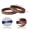 Motivational Bible Verses Rubber Bracelets for All Ages – Inspirational