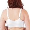 Bali Women's Modern Seamless Bralette, Pullover Wireless Bralette with Adjustable