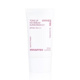 Innisfree Tone Up No Sebum Sunscreen EX 60mL / 이니스프리 톤업 노세범 선스크린 이엑스 60mL