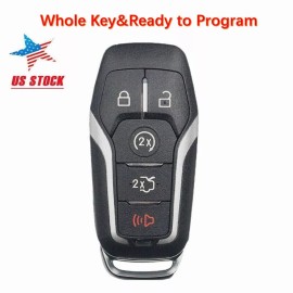 SUPALAND 2 For 2013 2014 2015 2016 2017 Ford Edge Explorer Mustang Remote Car Key Fob