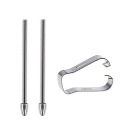 2 x Titanium Alloy Replacement Pen Tips, Pen Tips for Remarkable 2 Paper Tablet Marker Plus Stylus, with 4096 Pressure Sensitivity and Tilt Support, for N10/N20, Tablet S6/S7/S8