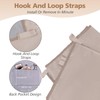 Privacy Curtain for Rolling Dance Bag, 59*31.5 Inch Partition Curtain