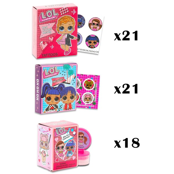 L.O.L. Surprise! LOL Surprise Party Favors Bulk Set - Bundle