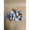 Pachamama Essentials Purple & White Chalcedony Tumbled - Healing Stone