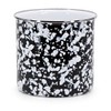 Golden Rabbit Enamelware - Utensil Holder (Black Swirl)