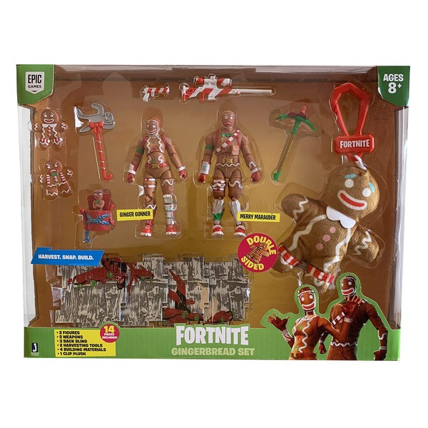 Fortnite Gingerbread Set 2 Figure-Pack - Merry Marauder & Ginger Gunner