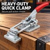 40380 Heavy Duty Adjustable Pull Latch Toggle Clamp, 3400 kg