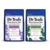 Dr Teal's Pure Epsom Salt, Lavender & Eucalyptus Duo Bundle,