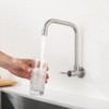 Tondiy Kitchen Tap Wall Mounted for Cold Water, Wall Tap