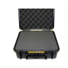ArmourCase New Waterproof Travel Black ArmourCase 1200 case includes foam & nameplate