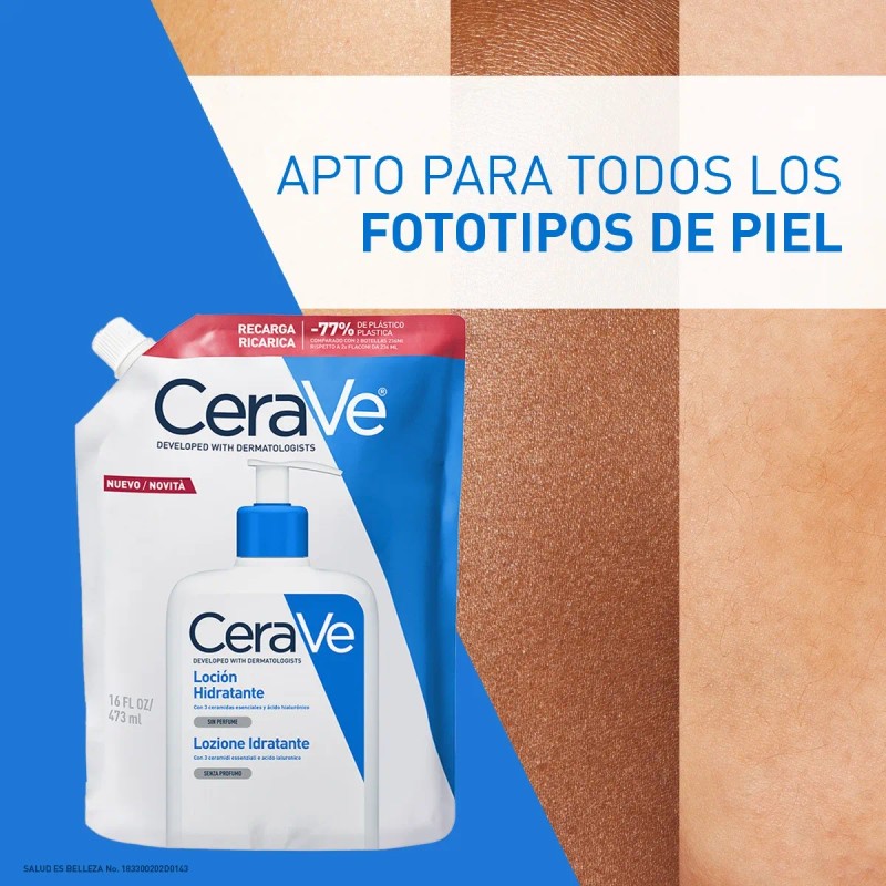 Recarga Loción Cerave Hidratante 473 ml