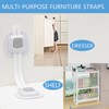 YEYA Upgraded No Drill Anti tip Furniture Wall Anchors Straps