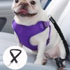 2 Pack Dog Seat Belt for Car,Puppy Safety Adjustable Dog